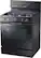 Left. Samsung - 5.8 Cu. Ft. Self-Cleaning Freestanding Gas Range - Black.
