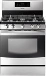 Front Zoom. Samsung - 5.8 Cu. Ft. Self-Cleaning Freestanding Gas Range - Stainless steel.