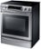 Left Zoom. Samsung - 5.8 Cu. Ft. Slide-In Electric Range with Flex Duo™ Oven - Stainless steel.