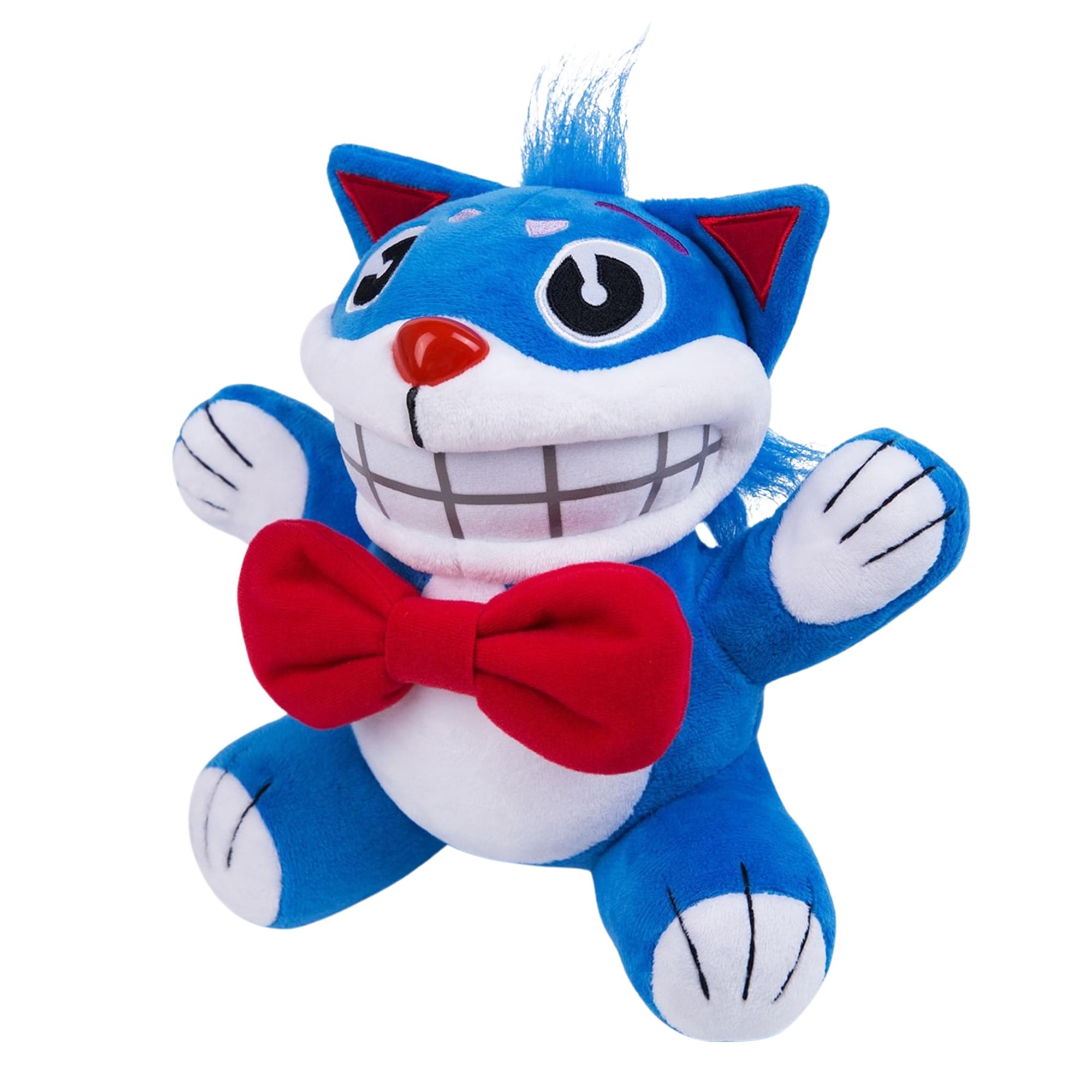 Alt View 1. Gaming Heads - Fallout 76 Mr. Fuzzy 9.5 Inch Collector Plush - Blue.