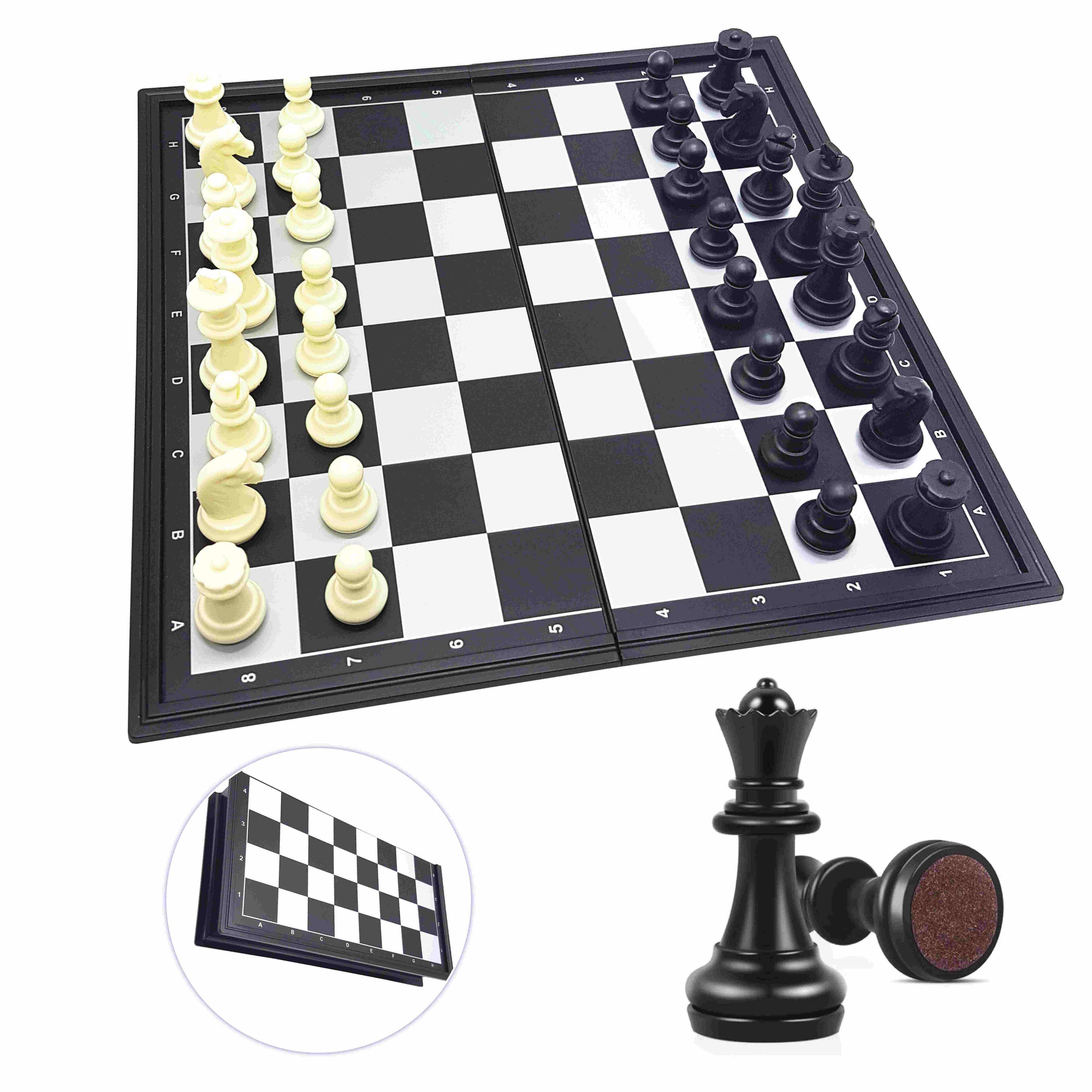 Front. Lexibook - Magnetic Foldable Chess Game.