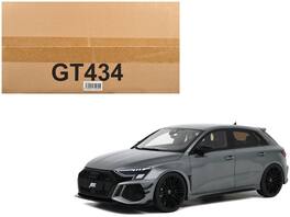 Audi ABT RS3-R Daytona 1/18 Model Car by GT Spirit - Gray Metallic