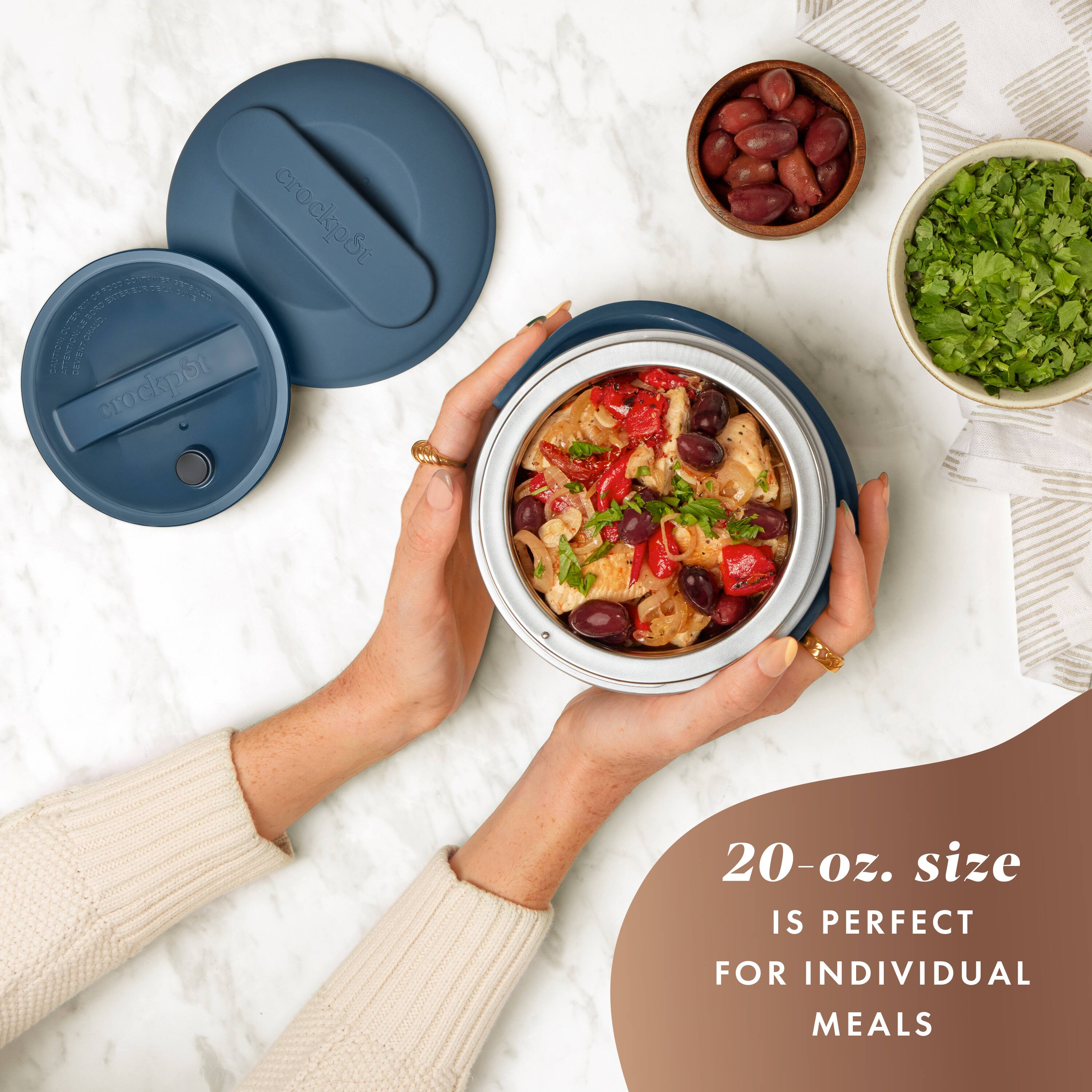 crockpot 20-oz. size is perfect for individual meals