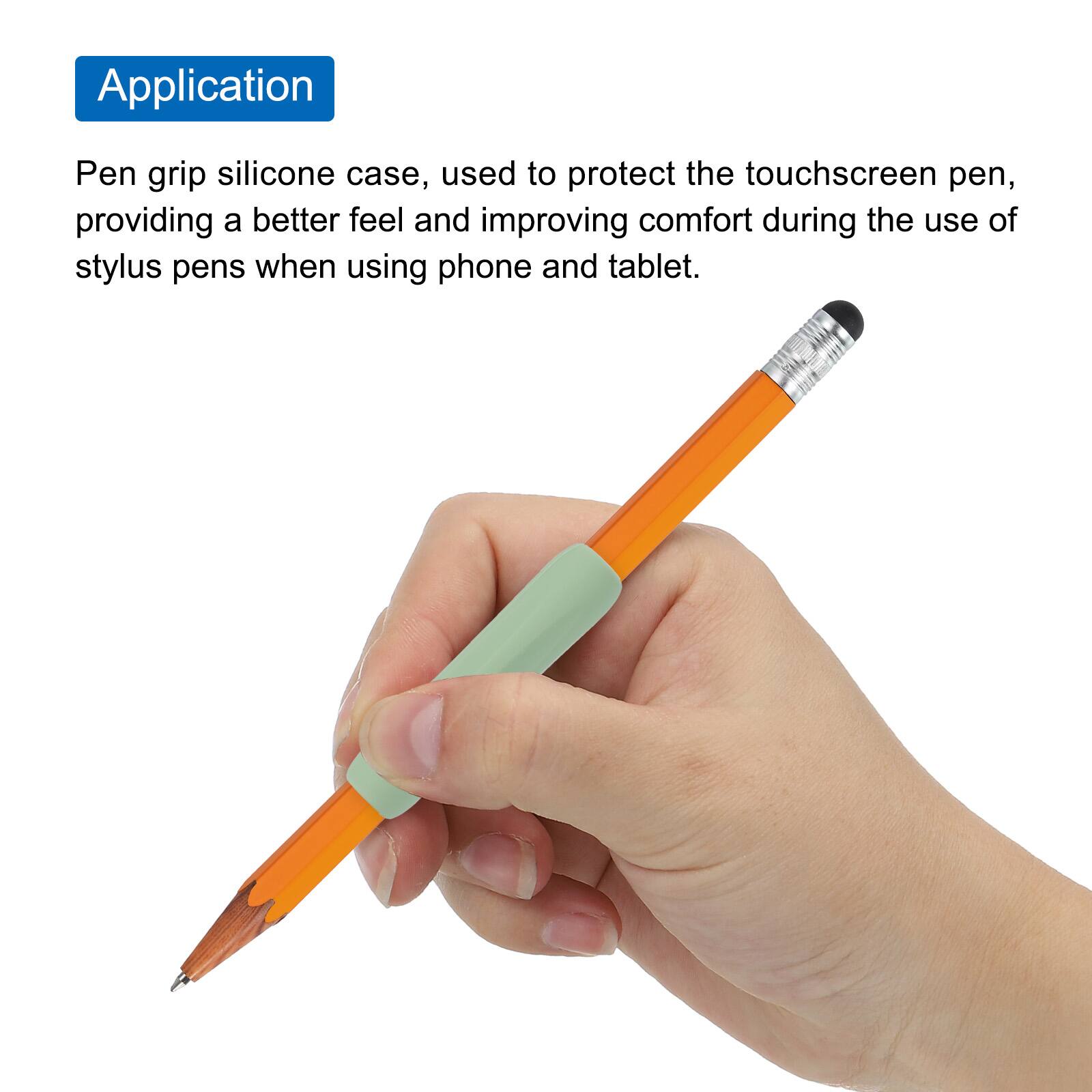Application

Pen grip silicone case, used to protect the touchscreen pen, providing a better feel and improving comfort during the use of stylus pens when using phone and tablet.