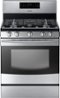 Samsung - 30" Self-Cleaning Freestanding Gas Range - Stainless-Steel-Front_Standard 