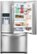 Alt View 19. Frigidaire - Gallery 22.6 Cu. Ft. Frost-Free Counter Depth French Door Refrigerator with Thru-the-Door Ice and Water - Stainless steel.
