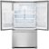 Alt View 2. Frigidaire - Gallery 22.6 Cu. Ft. Frost-Free Counter Depth French Door Refrigerator with Thru-the-Door Ice and Water - Stainless steel.