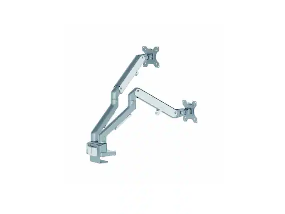 Front. Urban Factory - Urban Factory Dual Monitor Arm - White - FAM02UF-WH - White.