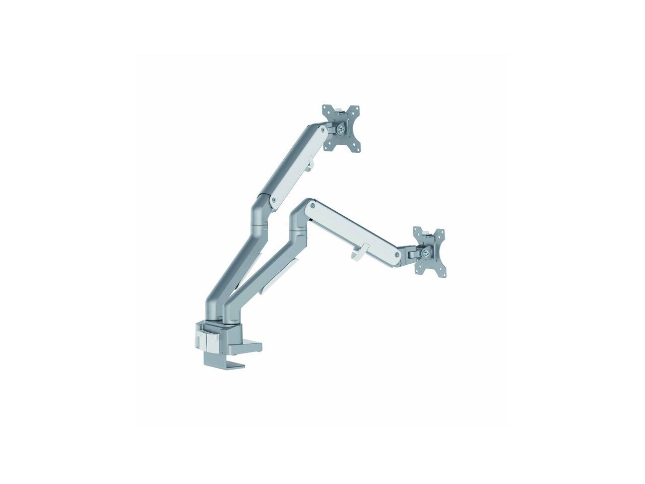 Front. Urban Factory - Urban Factory Dual Monitor Arm - White - FAM02UF-WH - White.