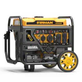 Firman - W03663OF Electric & Remote Start 120V RV Ready 4500-Watt Gasoline Open Frame Inverter Portable Generator with CO Alert - Gold, Black
