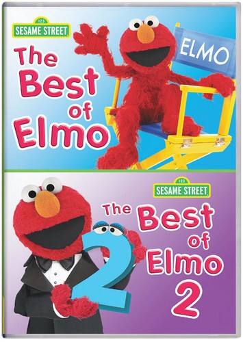 Front. Sesame Street - Best of Elmo: Volume 1 and 2 - DVD.