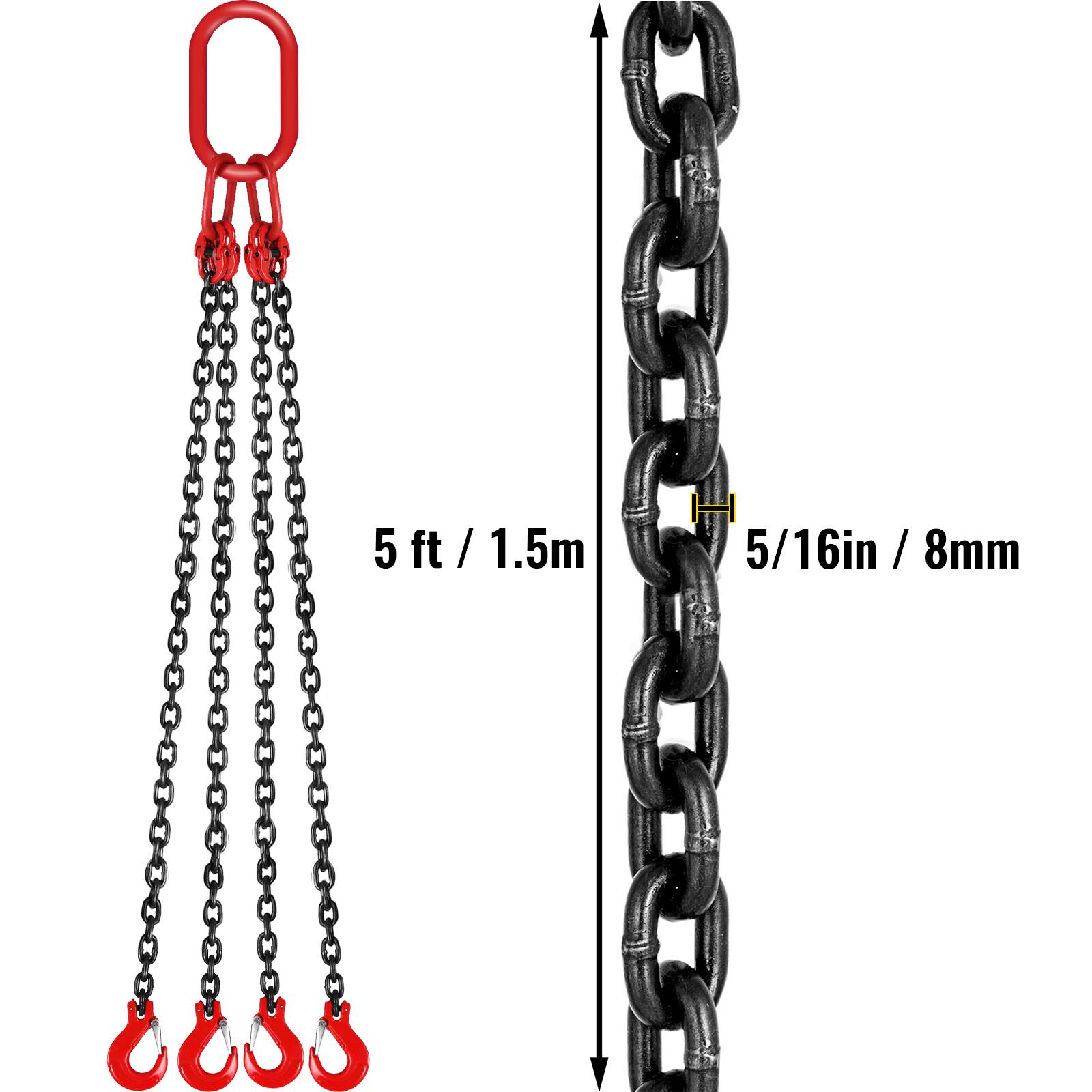 5 ft / 1.5m  
H 5/16in / 8mm  
CO03