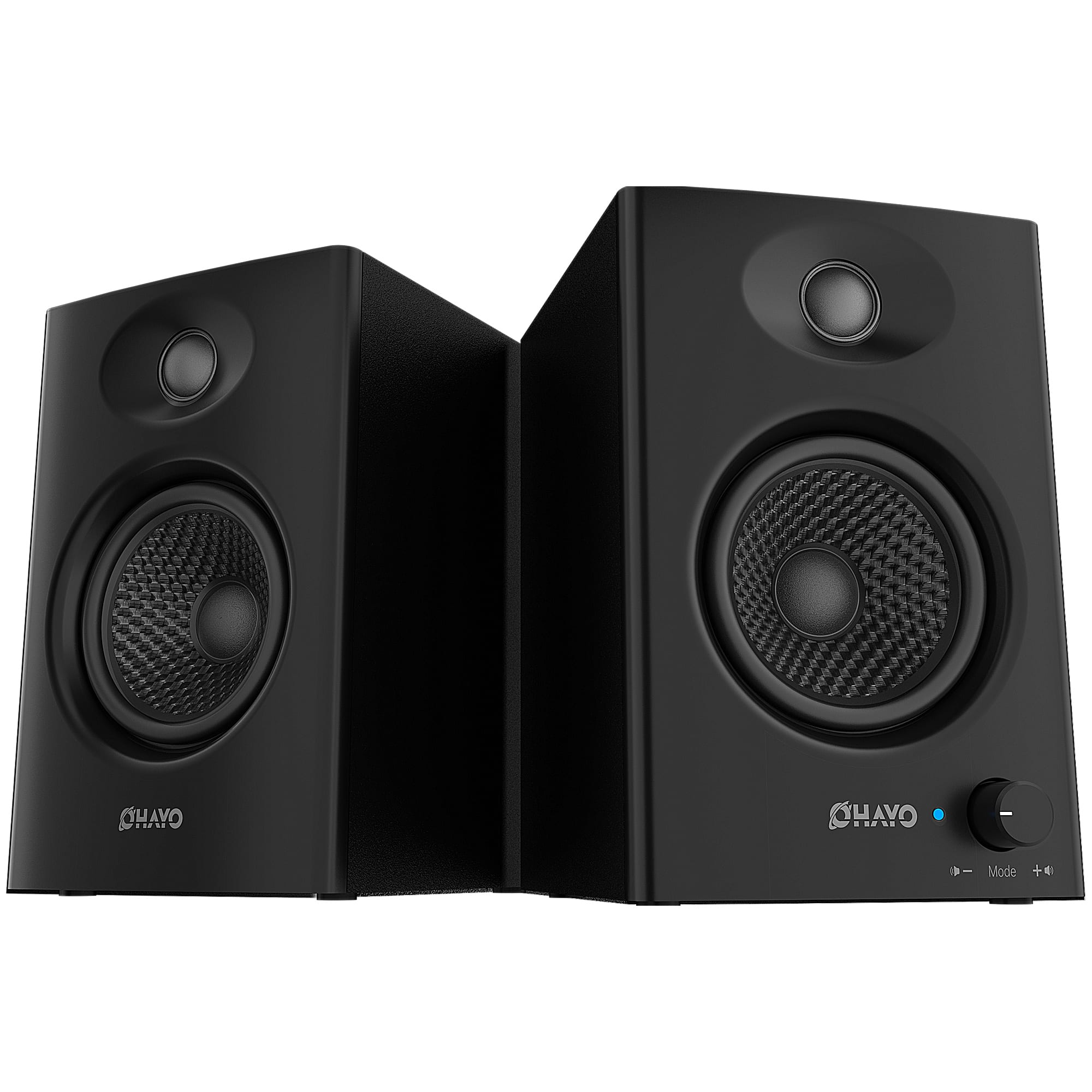 OHAYO - Computer Speakers, 2.0 Stereo，Bluetooth 5.3, 3.5mm AUX and RCA Input Desktop Audio Speaker for PC Laptop Gaming - Black price history on PriceWatchPro