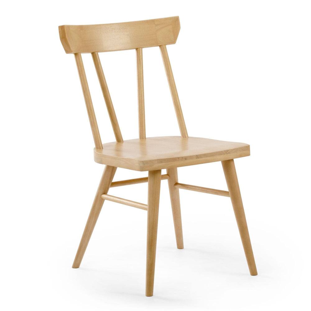 Alt View 3. Plank+Beam - Windsor Dining Chair (1 pack), Blonde - Blonde.