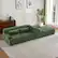 Alt View 5. Aukfa - Chenille L-Shape Sectional Sofa-Minimalist, Sleeper Couch for Living Room, Apartment, Reception-No Assembly - Green.