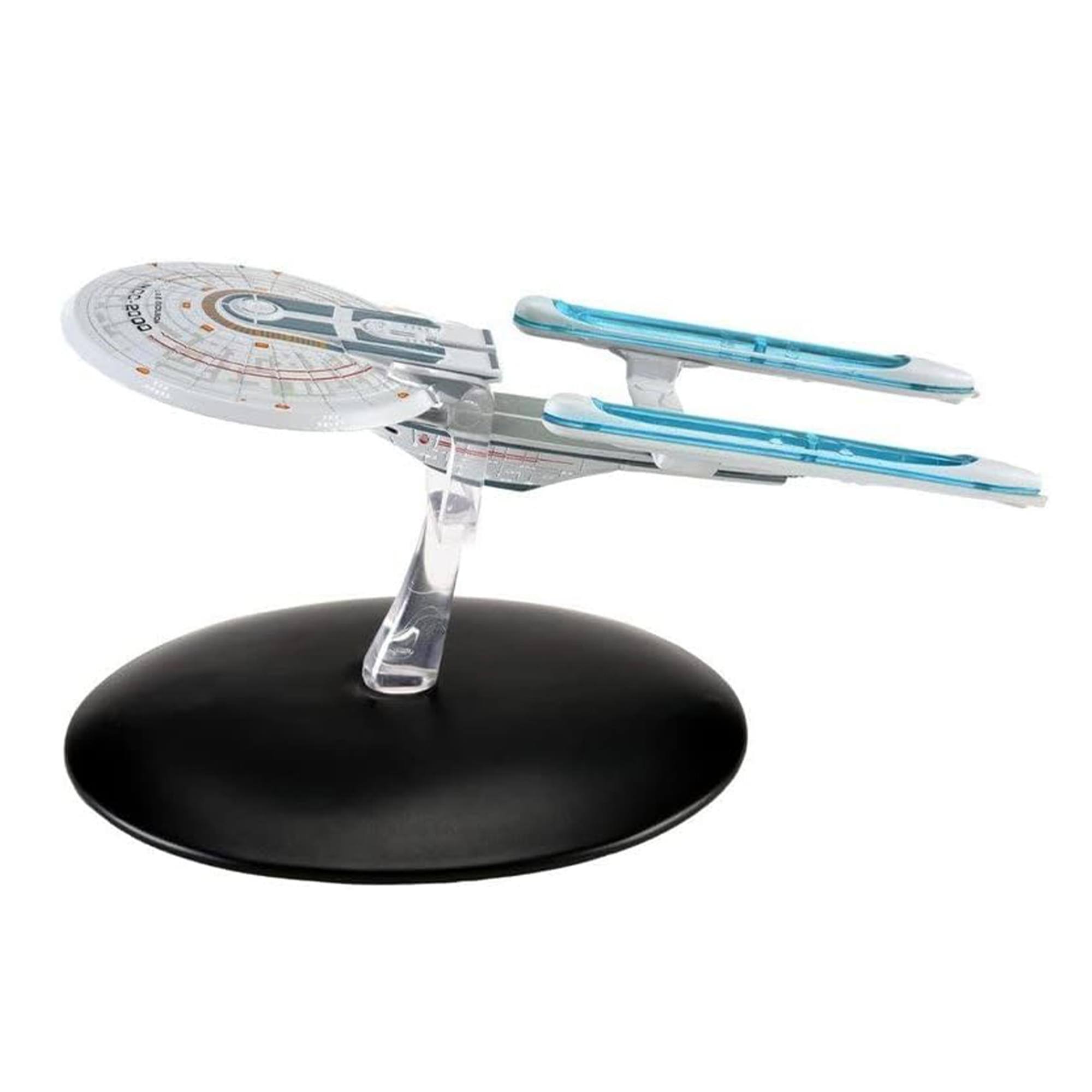 Alt View 10. Eaglemoss - Eaglemoss Star Trek Starship Replica | USS Excelsior - Black/White.