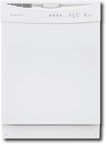 Front Standard. Frigidaire - 24" Tall Tub Built-In Dishwasher - White.