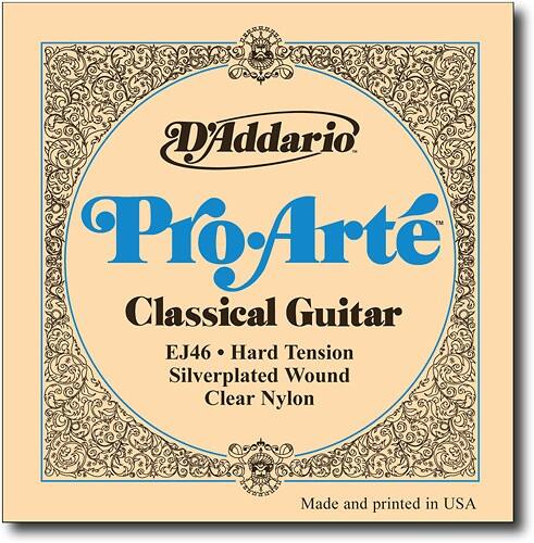 Front Standard. D'Addario - Pro-Arte EJ46 Phosphor Bronze Light-Gauge Classical Guitar Strings.