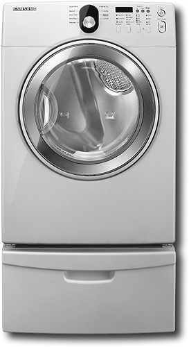  Samsung - 7.3 Cu. Ft. 7-Cycle Super Capacity Electric Dryer - Neat White