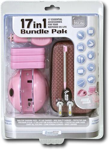 Buy: dreamGEAR 17-in-1 Pak for Nintendo DS Lite (Pink)