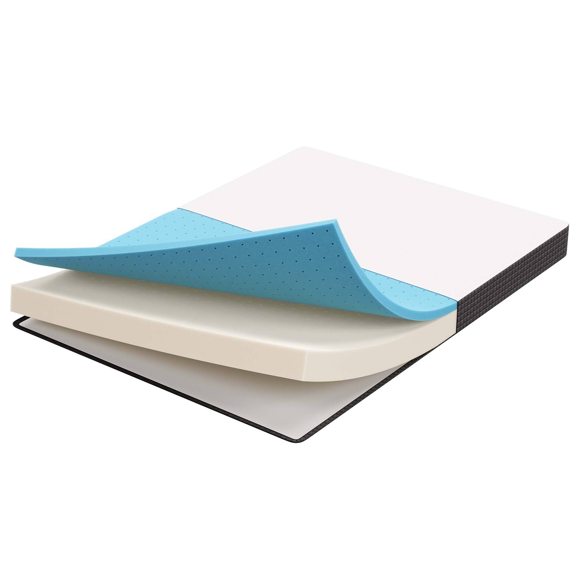 Alt View 9. Modway - Aveline 6" Queen Mattress by Modway - White.