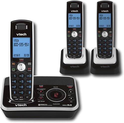 Customer Reviews: Vtech Dect 6.0 Expandable Cordless Phone System With 