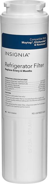 Insignia™ Water Filter for Select Maytag Refrigerators NS-UKF8001AXX-1 ...