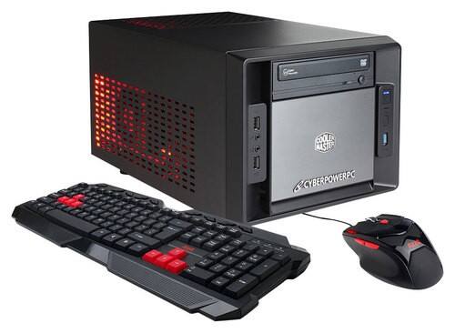 Front Standard. CyberPowerPC - LAN III Mini Desktop - 16GB Memory - 2TB Hard Drive.