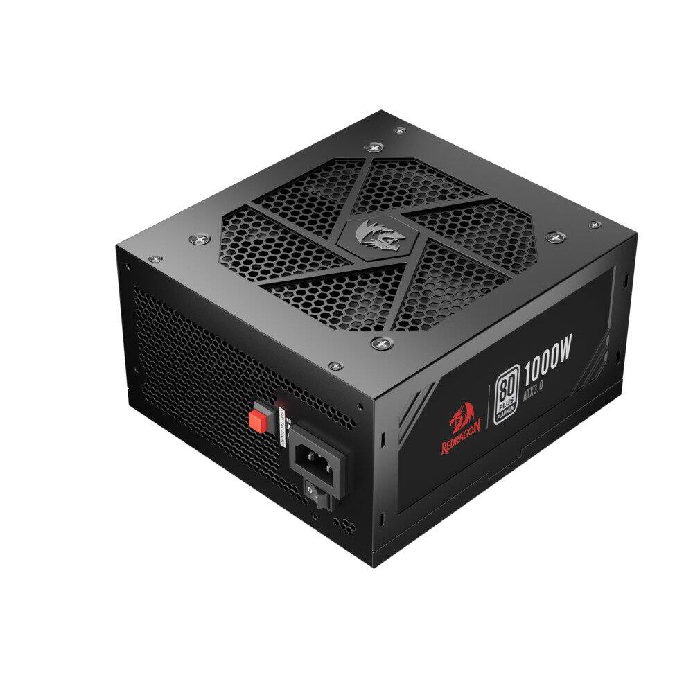 80 PLUS GOLD  
1000W  
ATX 3.0  
REDRAGON