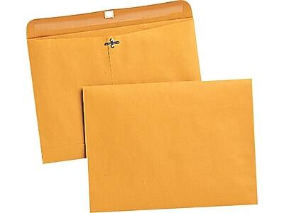 Alt View 2. Quality Park - Clasp Kraft Catalog Envelopes, 9"L x 12"H, 100/Box - Kraft.