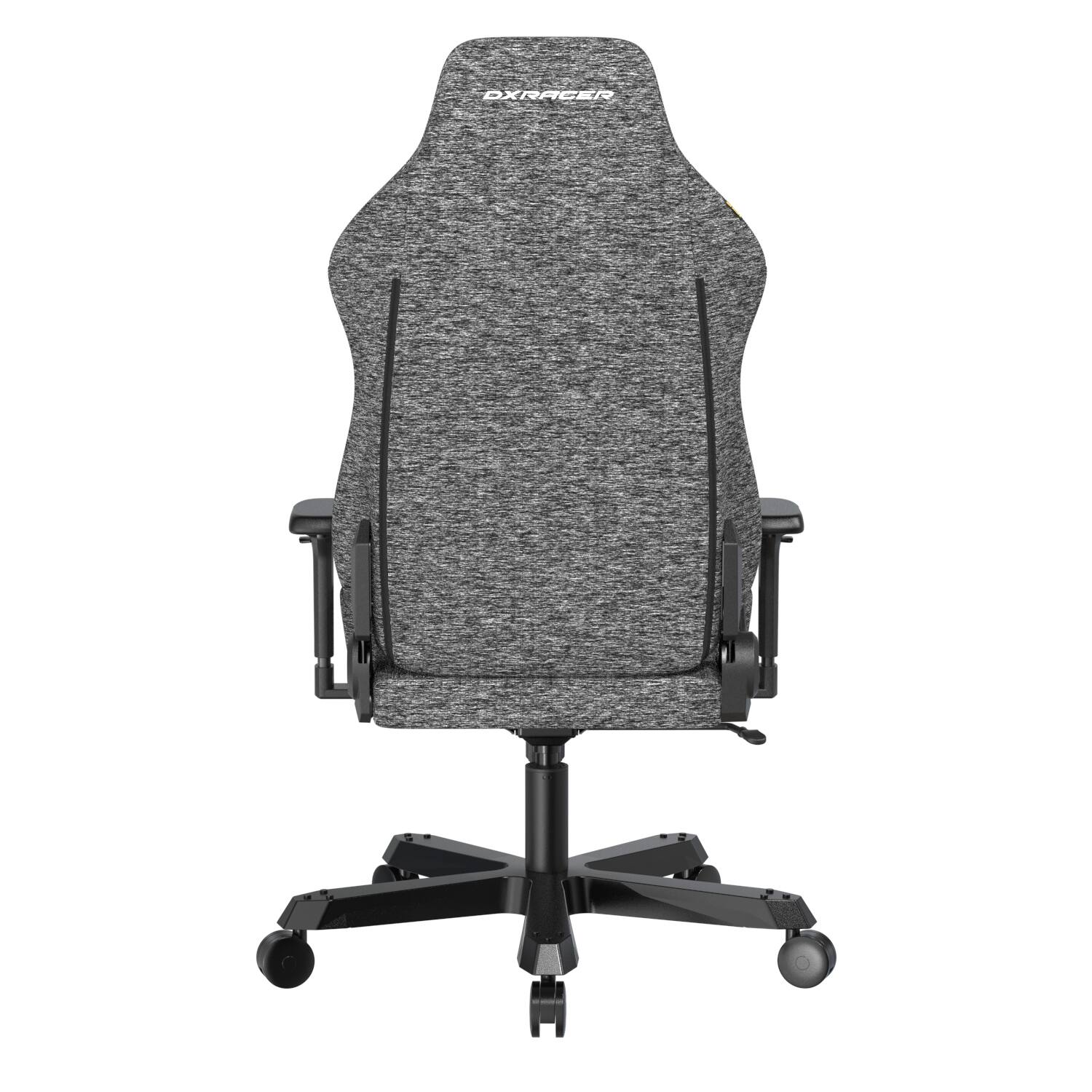 Back. DXRacer - DXRacer Tank Series Gaming Chair – Fabric Gray, Oversized XXL Ergonomic Design & Heavy-Duty Support - Gray.