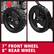 7" FRONT WHEEL
8" REAR WHEEL