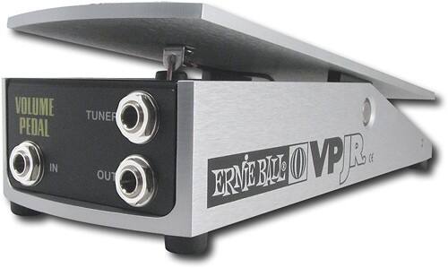Angle Standard. Ernie Ball - Volume Pedal Jr. for Electric Guitars - Silver.