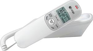 AT&T - TR1909 Trimline Corded Phone - White - Angle_Zoom