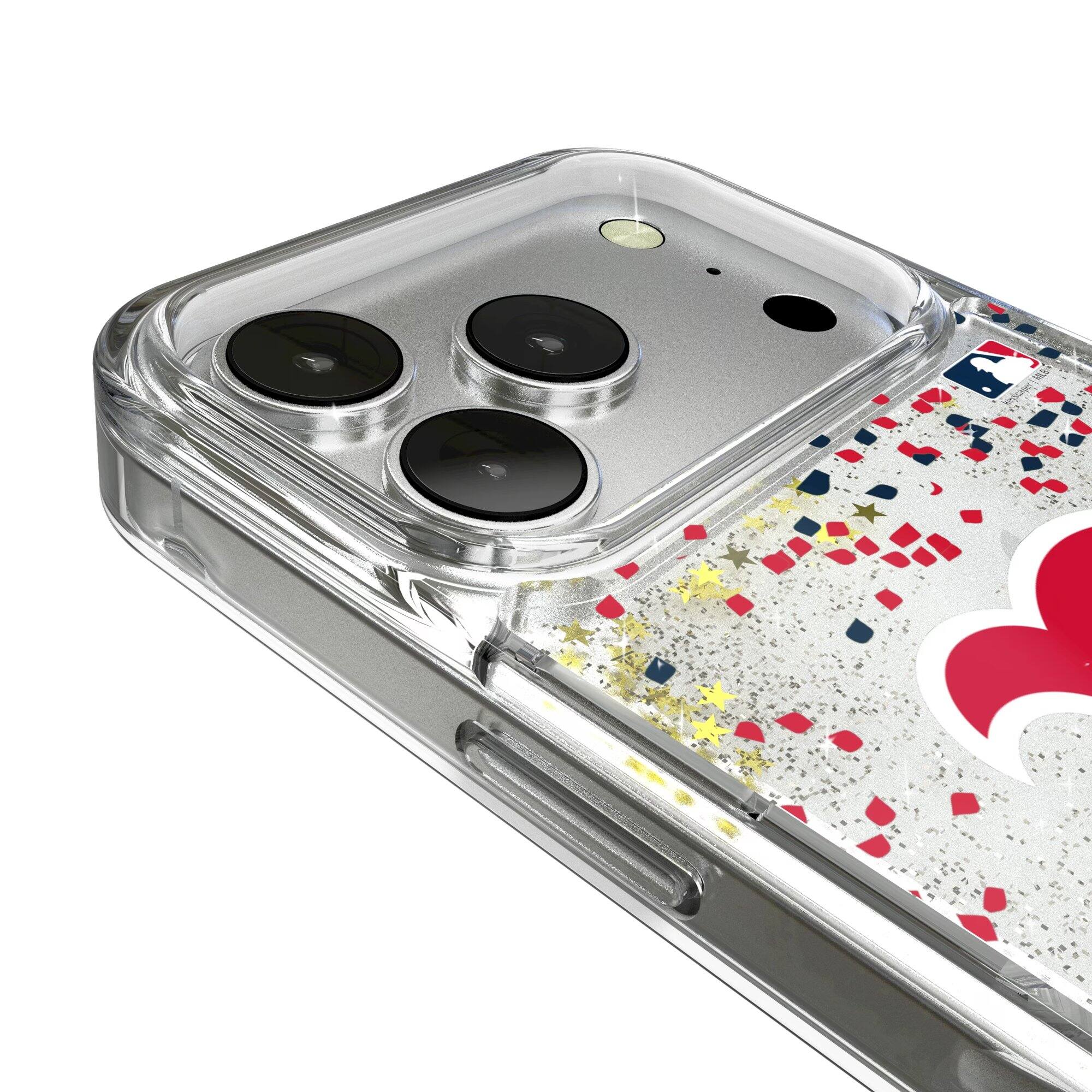 Alt View 2. Keyscaper - Glitter Confetti iPhone Case - 15 Pro Max - Multicolor.