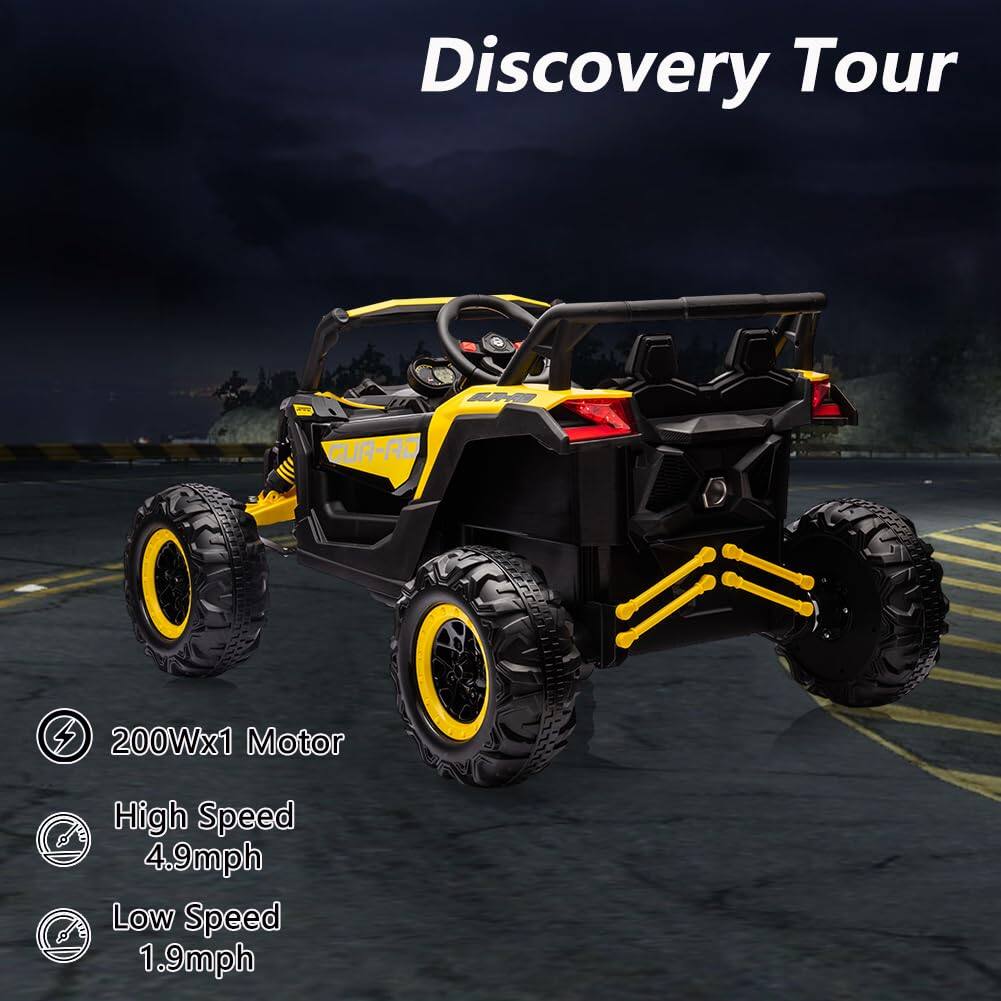 Discovery Tour  
EMO CUR-AO  
200Wx1 Motor  
High Speed 4.9mph  
Low Speed 1.9mph