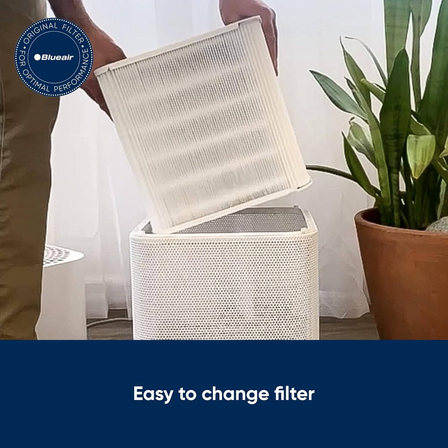 ORIGINAL FILTER FOR Blueair  
OPTIMAL PERFORMANCE  
Easy to change filter