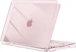 mosiso - Protective Hard Shell Case for MacBook Neo 13 inch Model A3404 (2026) - Crystal Blush