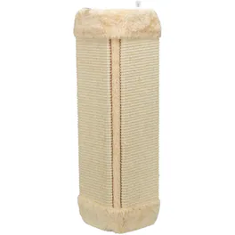 TRIXIE - Wall Mount Sisal Scratching Board for Corners, Vertical Cat Scratcher - Beige