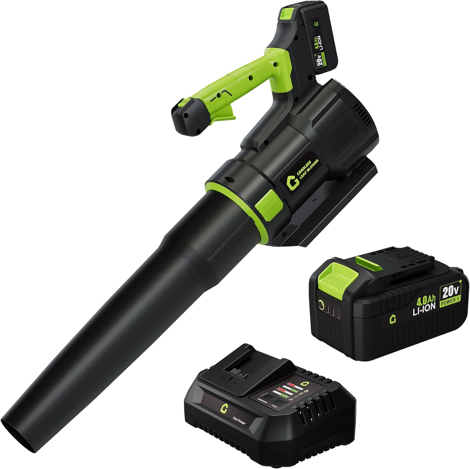 4.9Ah LI-ION 20v CORDLESS BLOWER LEAF G TURBO I110 C 20v 4.0Ah POWERN LI-ION 1al C