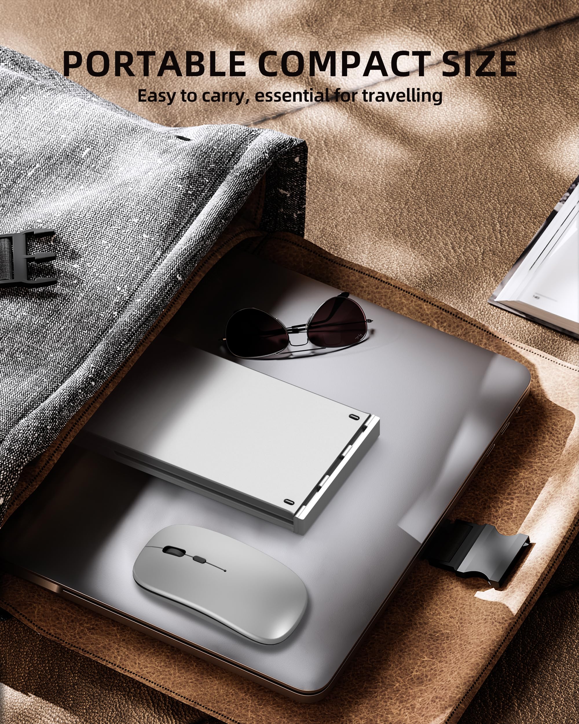 PORTABLE COMPACT SIZE  
Easy to carry, essential for travelling