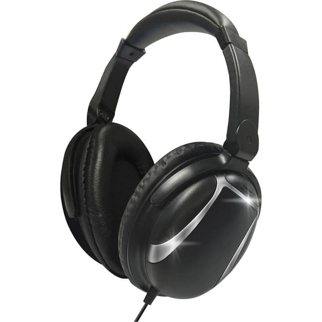 Maxell - Bass 13 Headphones - Stereo - Wired - Over-the-head, On-ear - Binaural - Circumaural - 4 ft Cable - Black