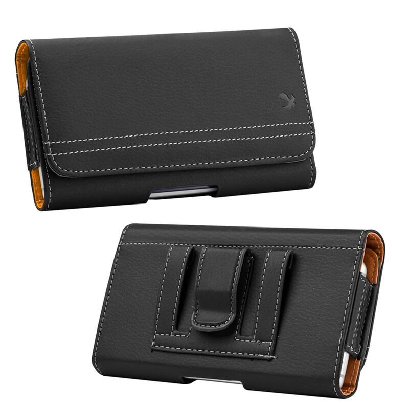 LUXMO - Large Horizontal Universal Phone Pouch - Black