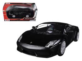 Lamborghini Gallardo LP-560-4 Matt Black 1/24 Diecast Car Model by Motormax - Matte Black