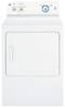 GE - 6.0 Cu. Ft. 6-Cycle Gas Dryer - White-on-White-Front_Standard