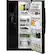 Alt View 11. GE - 25.4 Cu. Ft. Side-by-Side Refrigerator - High Gloss Black.