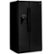Alt View Zoom 14. GE - 25.4 Cu. Ft. Side-by-Side Refrigerator - High Gloss Black.