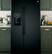 Alt View 15. GE - 25.4 Cu. Ft. Side-by-Side Refrigerator - High Gloss Black.