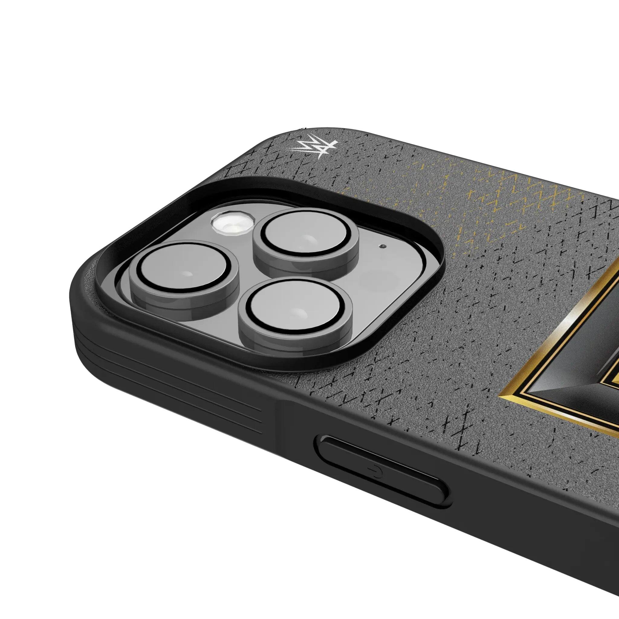 Left. Keyscaper - WWE Steel Bump Phone Case - Apple iPhone 15 Pro - Seth Freakin Rollins.