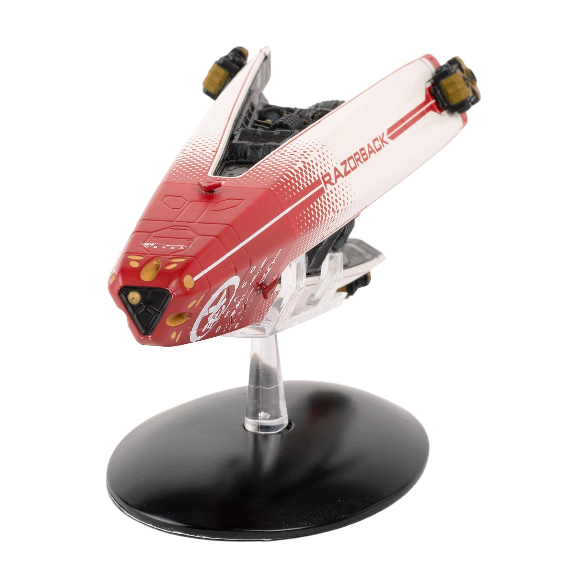 Alt View 10. Eaglemoss - Eaglemoss The Expanse 7 Inch Ship Replica | Razorback - Red.